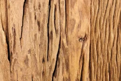 Massivholz Sideboard BARRACUDA 150cm Teak Mango schwarz Metall recycelt