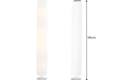 Modern Design Stehlampe SALONE 195cm weiß Stehleuchte