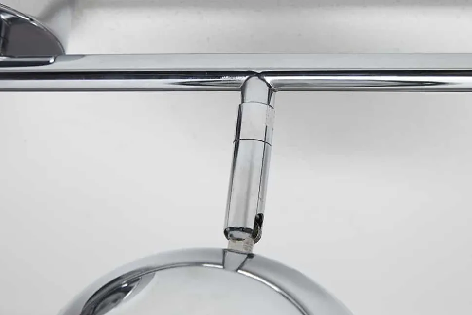 Moderne Deckenleuchte BUBBLE 105cm silber Chrom Pendelleuchte