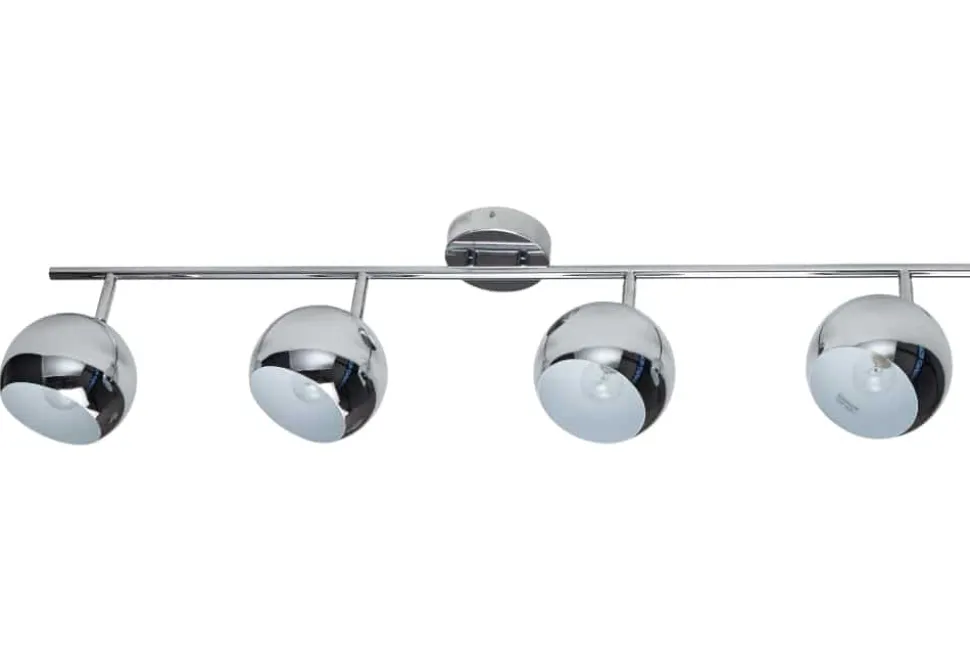 Moderne Deckenleuchte BUBBLE 105cm silber Chrom Pendelleuchte