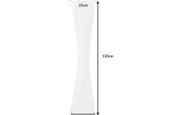 Moderne Design Stehlampe PARIS X 120cm weiß Stehleuchte