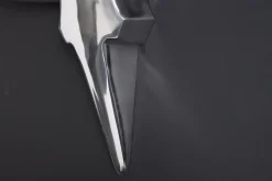 Moderne Design Wanddekoration BULL XL 120cm silber Aluminium Stierkopf