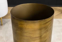 Moderne Vase SANDGLASS XL 70cm messing Eisen handmade beidseitig nutzbar