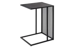 Moderner Beistelltisch ARCHITECTURE 65cm graphit Metall Laptoptisch