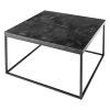 Moderner Couchtisch ARCHITECTURE 60cm graphit Metallgestell
