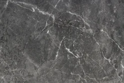 Moderner Esstisch MILANO 160cm anthrazit Keramik schwarze Metallbeine