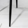 Moderner Stuhl DESIGNO schwarz Kunststoff Gartenstuhl mit Armlehnen Indoor Outdoor