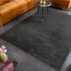 Moderner Teppich COZY CLOUD 230x160cm anthrazit Hochflor Indoor-Teppich Felloptik