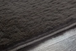 Moderner Teppich COZY CLOUD 230x160cm anthrazit Hochflor Indoor-Teppich Felloptik