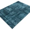 Moderner Teppich SOFT TOUCH 230x160cm blau Kurzflor Indoor-Teppich