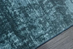Moderner Teppich SOFT TOUCH 230x160cm blau Kurzflor Indoor-Teppich