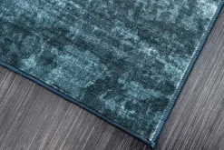 Moderner Teppich SOFT TOUCH 230x160cm blau Kurzflor Indoor-Teppich