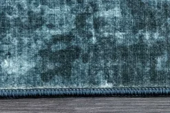 Moderner Teppich SOFT TOUCH 230x160cm blau Kurzflor Indoor-Teppich