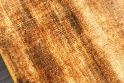 Moderner Teppich SOFT TOUCH 230x160cm senfgelb gold Kurzflor Indoor-Teppich