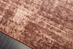 Moderner Teppich SOFT TOUCH 230x160cm kupfer braun Kurzflor Indoor-Teppich