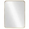 Moderner Wandspiegel AMSTERDAM 100cm gold Aluminium