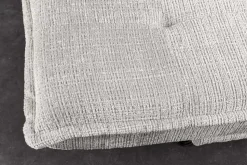 Modernes Schlafsofa JAZZ 190cm champagner beige Chenille 3-Sitzer Couch