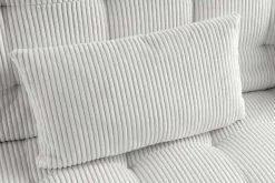 Modernes Schlafsofa JAZZ 190cm beige Cord 3-Sitzer Couch
