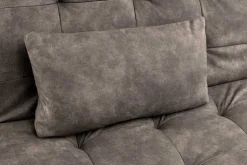 Modernes Schlafsofa JAZZ 190cm antik taupe Microfaser 3-Sitzer Couch