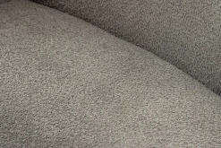 Modernes Sofa ATELIER 230cm grau Bouclé 3-Sitzer Couch inkl. Kissen