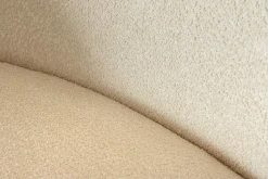 Modernes Sofa ATELIER 230cm beige Bouclé 3-Sitzer Couch inkl. Kissen