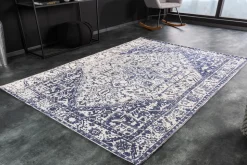 Orientalischer Teppich OLD MARRAKESCH 230x160cm beige blau Used Look