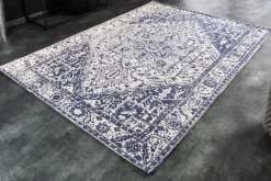 Orientalischer Teppich OLD MARRAKESCH 230x160cm beige blau Used Look