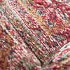 Orientalisches Bodenkissen XL OLD MARRAKESCH 70cm rot florales Muster Sitzpouf