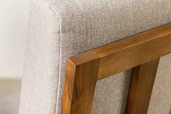 Outdoor Garten-Sitzgruppe BALI 110cm natur honey finish Akazie Massivholz wetterfest