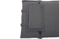Outdoor Kissen ROG 46x119cm anthrazit Sitzkissen Polster-Auflage für Hochlehner