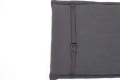 Outdoor Kissen ROG 46x97cm anthrazit Sitzkissen Polster-Auflage für Niedriglehner