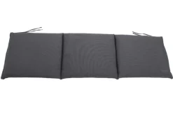 Outdoor Kissen ROG 45x150cm anthrazit Sitzkissen Polster-Auflage für 3-Sitzer Bank