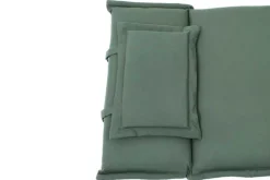 Outdoor Kissen ROG 58x196cm grün Polster-Auflage für Gartenliege