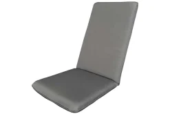 Outdoor Sitzkissen COMFORT LINE 50x122cm anthrazit für Hochlehner-Stuhl Polsterauflage