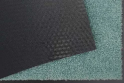 Pflegeleichte Fußmatte CLEAN 60x40cm salbei-grün Fußabtreter waschbar