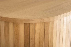 Retro Sideboard VALHALLA WOOD 160cm natur Eichenholz Schiebetüren