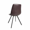 Retro Stuhl AMSTERDAM CHAIR antik braun Designklassiker