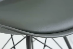 Retro Stuhl SCANDINAVIA MEISTERSTÜCK grau