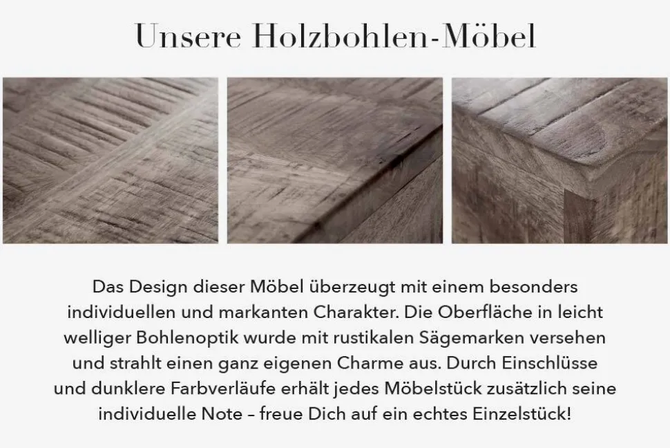 Runder Couchtisch DRUMP STORAGE 60cm gold schwarz Mangoholz Metall mit Stauraum Hammerschlag