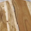 Runder Couchtisch ORIENT STORAGE 60cm kupfer Hammerschlag handmade Akazienholz mit Stauraum