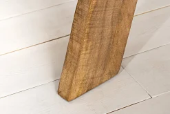 Runder Esstisch ART WOOD 140cm braun massiv Mangoholz