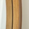 Runder Wandspiegel PORTRAIT 70cm natur in Eichenholz-Design