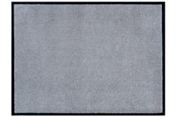 Strapazierfähige Fußmatte CLEAN 60x40cm hellgrau Fußabtreter Modern Design