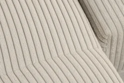 XXL Wohnlandschaft LODGE 315cm champagner beige Cord Sofa mit Schlaffunktion